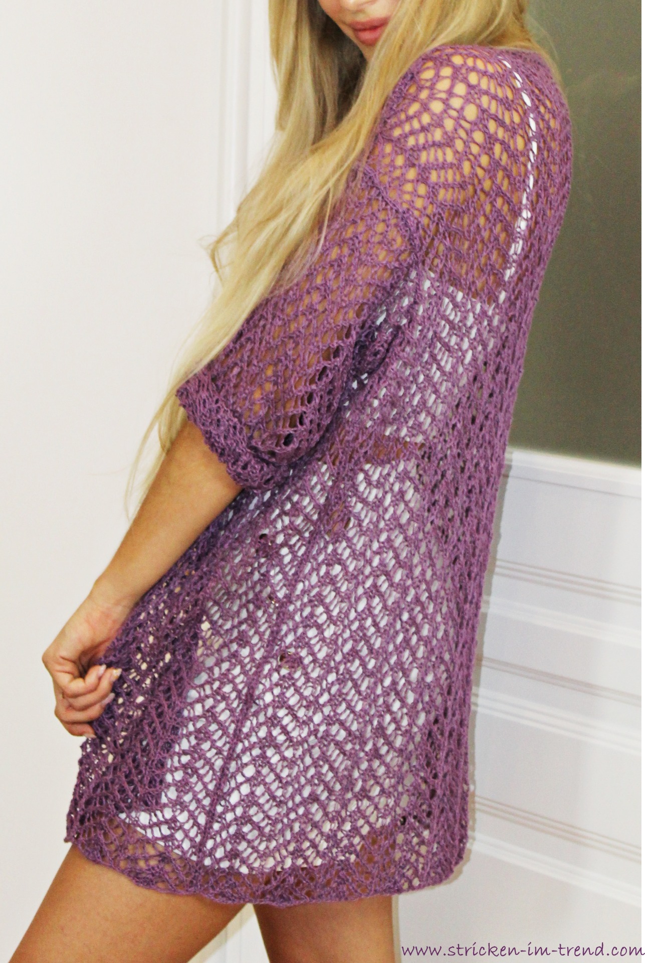 Knit a summer vest – light & airy