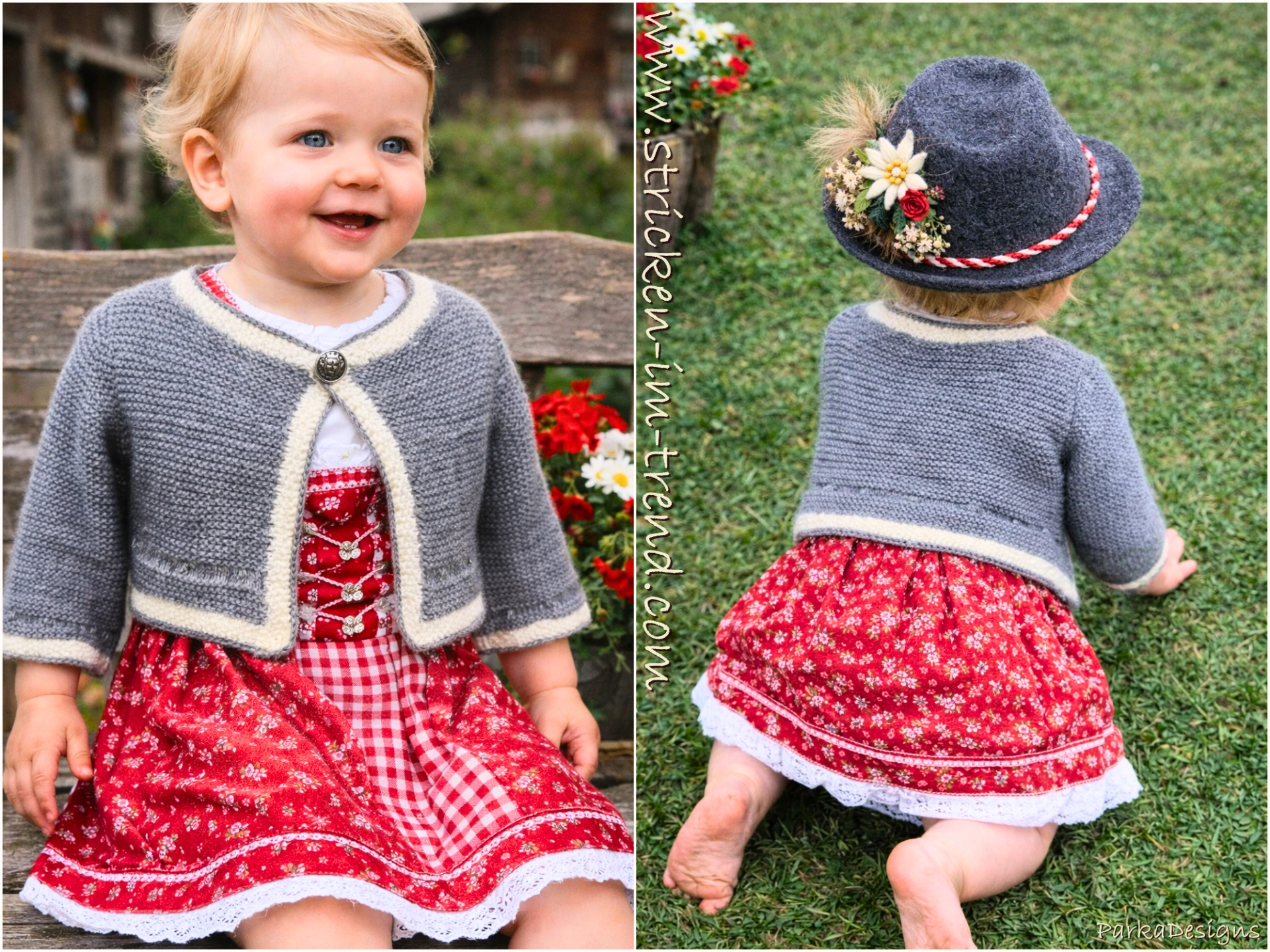 BabyAlpenChic Trachtenbolero für Babys
