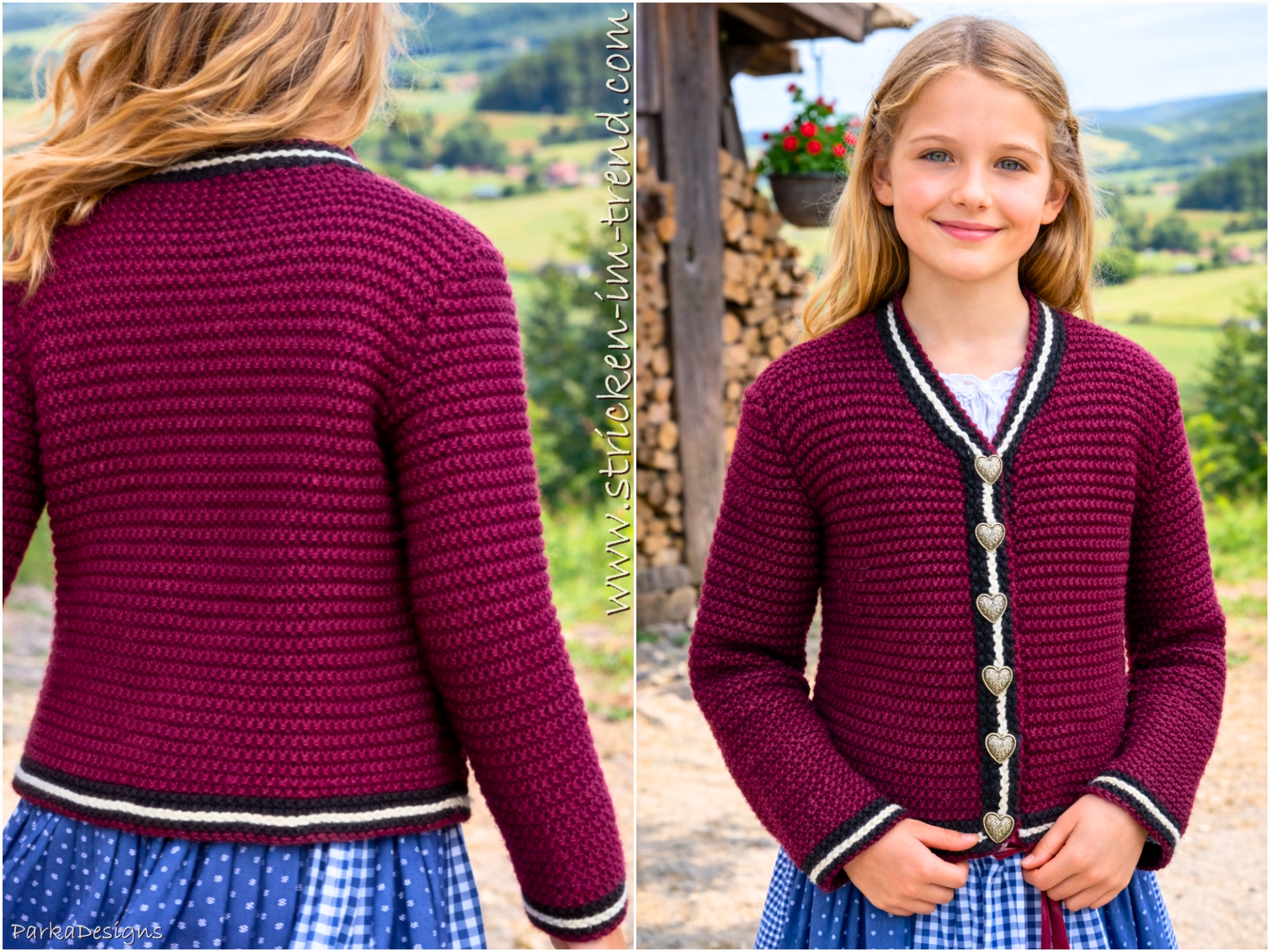 KidsAlpenChic Trachtenweste für Mädchen